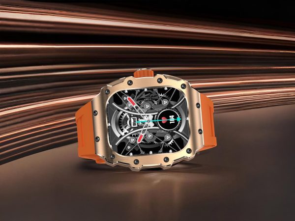 AK65 Affordable Smart Watch with Metal Body and Fitness Wearables
