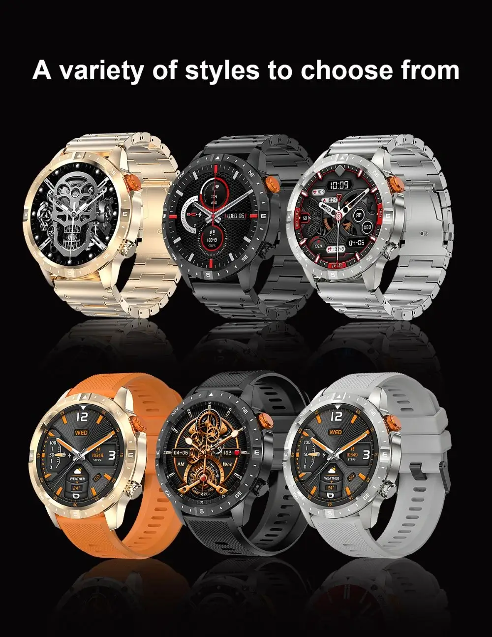 variety of styles