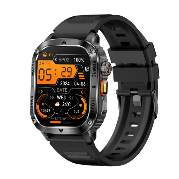 K80 Sport Smart Watch: Bluetooth Calling, Sport Modes, waterproof